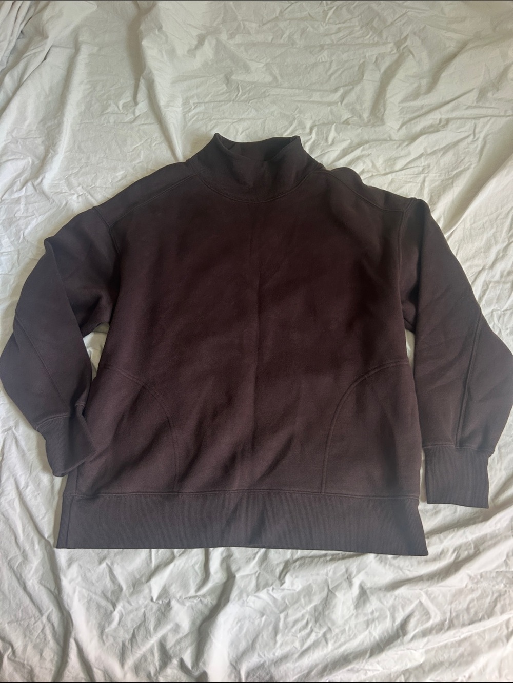 NWT Aerie cloud fleece mock turtleneck oversized sweatshirt size xs